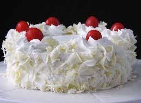White Forest Normal Cake
