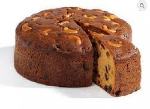 Round Plum Cake