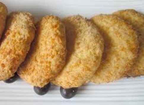 Coconut Ravva Biscuits