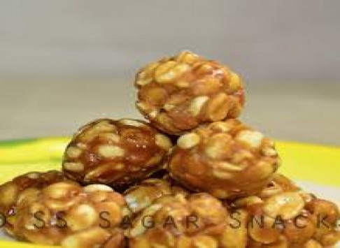 Peanut Round Chikki - Chenaga Muddhalu 1p