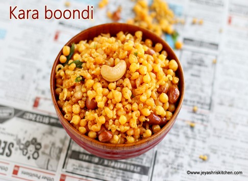 Boondi Karas