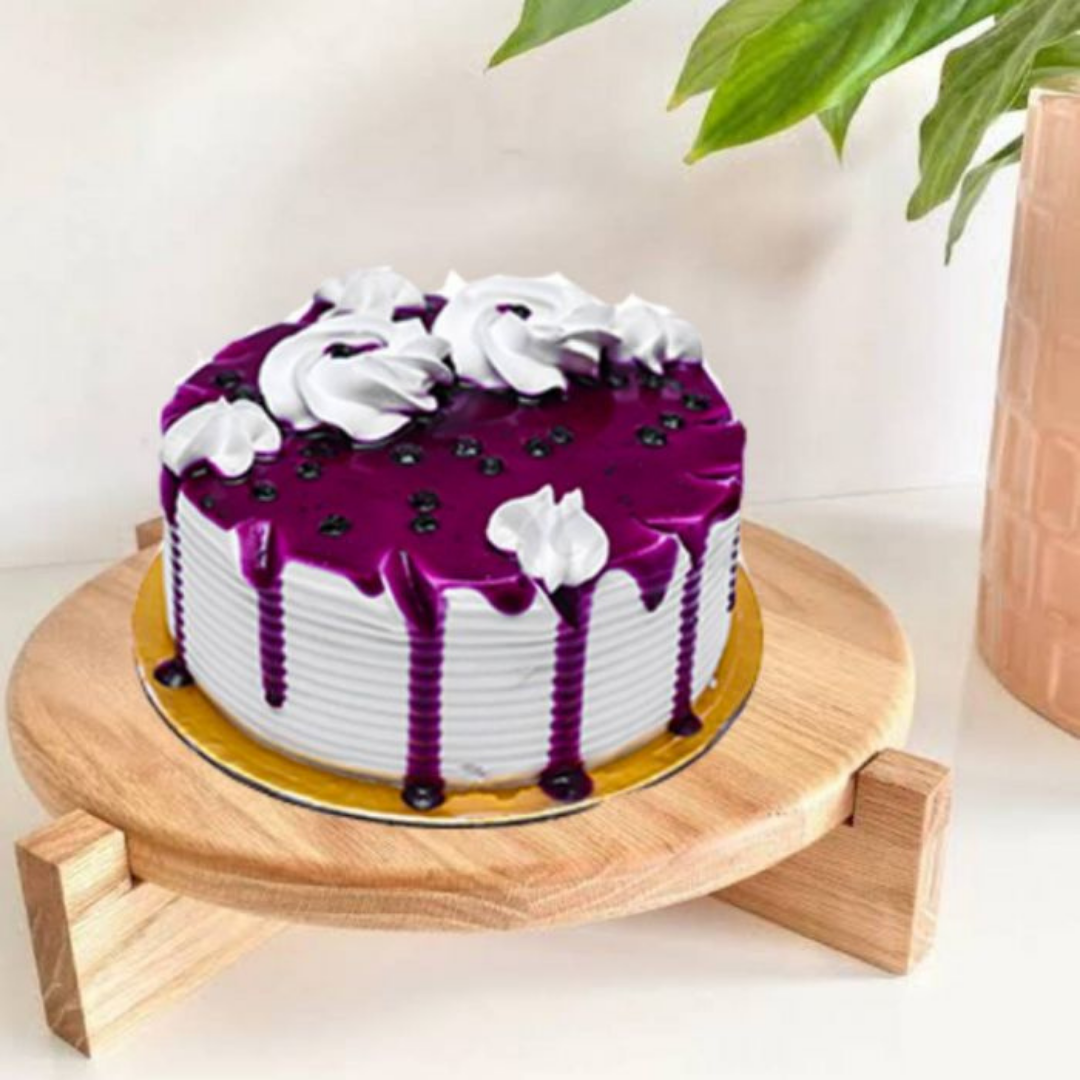 Blueberry Cool Cake